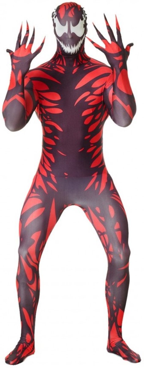 Morphsuits™ Carnage - SecondSkin - Verkleedkleding - 152/162