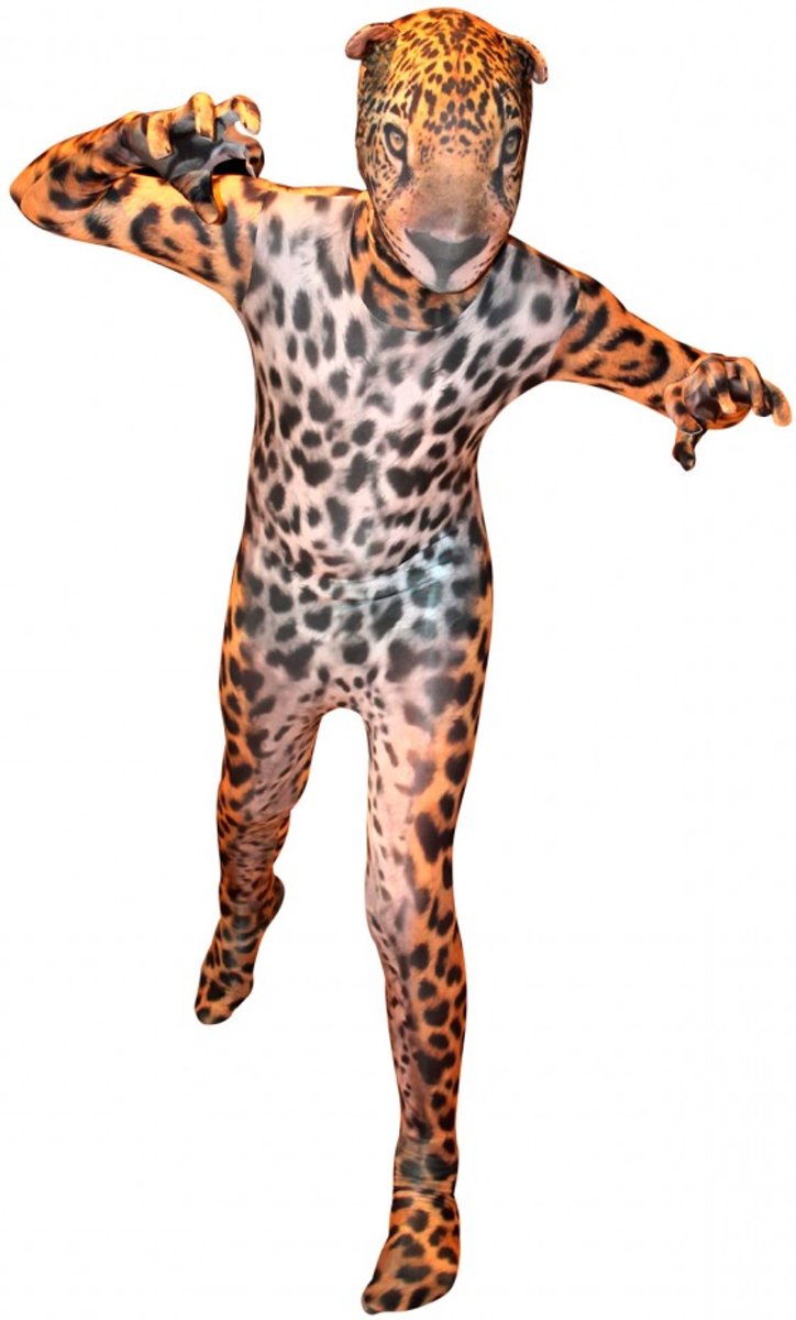 Morphsuits™ Jaguar Morphsuit - SecondSkin - Verkleedkleding - 164/176 cm