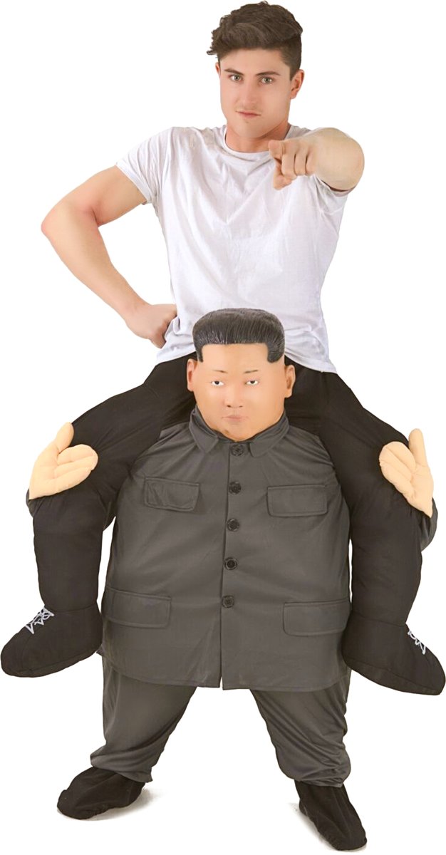 Morphsuits™ Kim Jong Un carry me kostuum voor volwassenen - Verkleedkleding