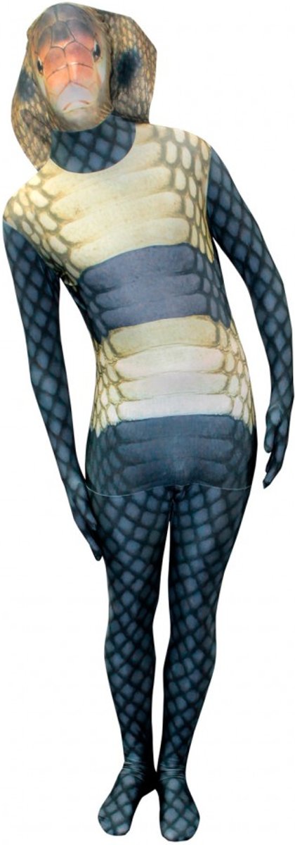  ™ King Cobra Morphsuit - SecondSkin - Verkleedkleding - 152/160 cm