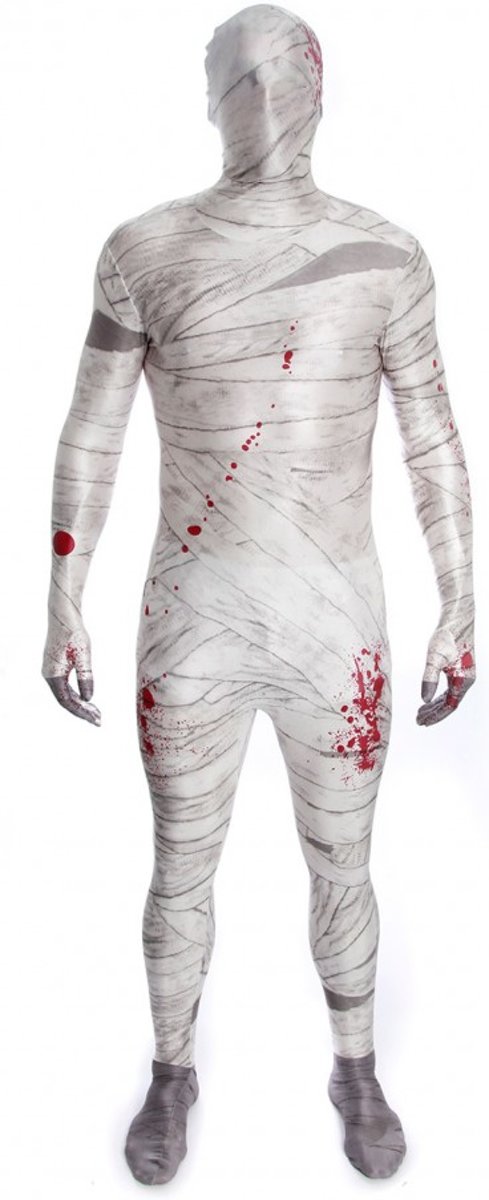  ™ Mummy  Morphsuit - SecondSkin - Verkleedkleding - 185/206 cm