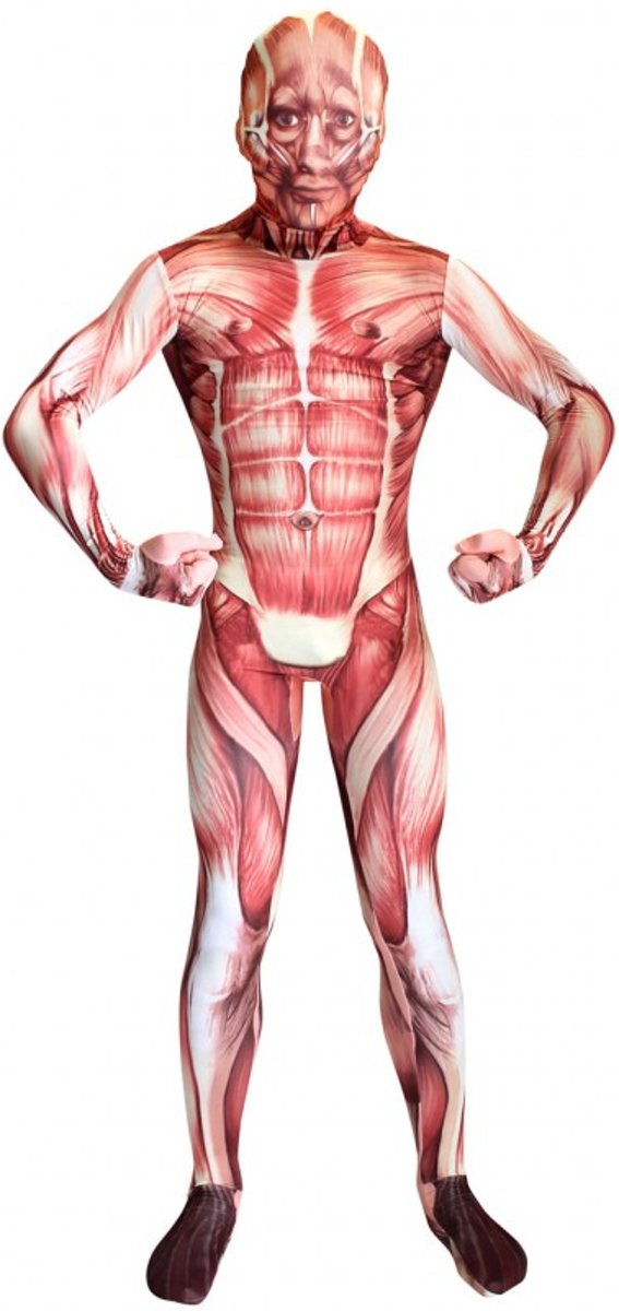 Morphsuits™ Muscle  Morphsuit - SecondSkin - Verkleedkleding - 176/184 cm