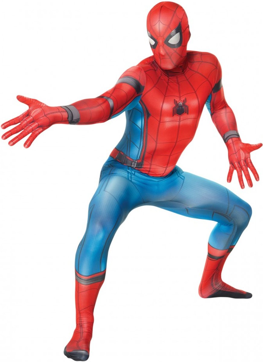 Morphsuits™ Spider-Man Morphsuit - SecondSkin - Verkleedkleding - 176/184 cm