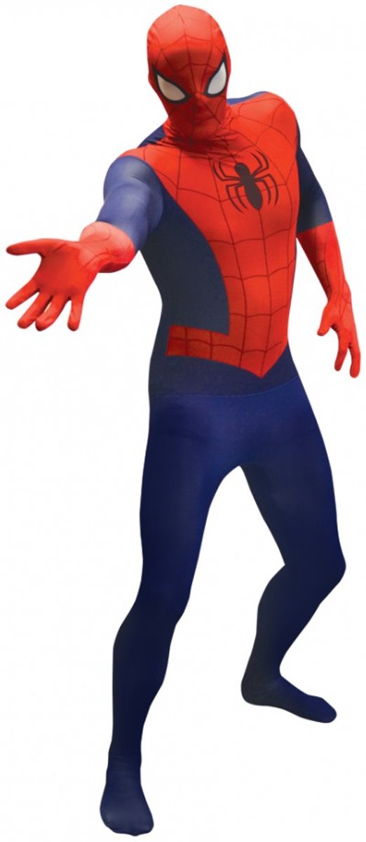 Morphsuits™ SpiderMan Value Morphsuit - SecondSkin - Verkleedkleding - 185/206 cm