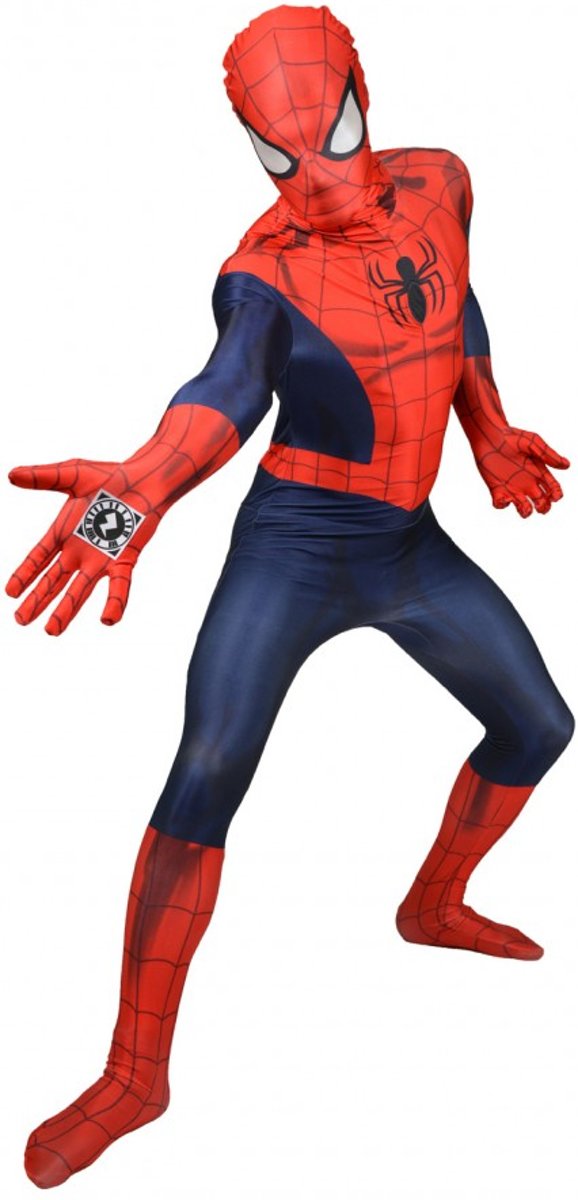 Morphsuits™ Spiderman Zapper Morphsuits - SecondSkin - Verkleedkleding - 135/150 cm