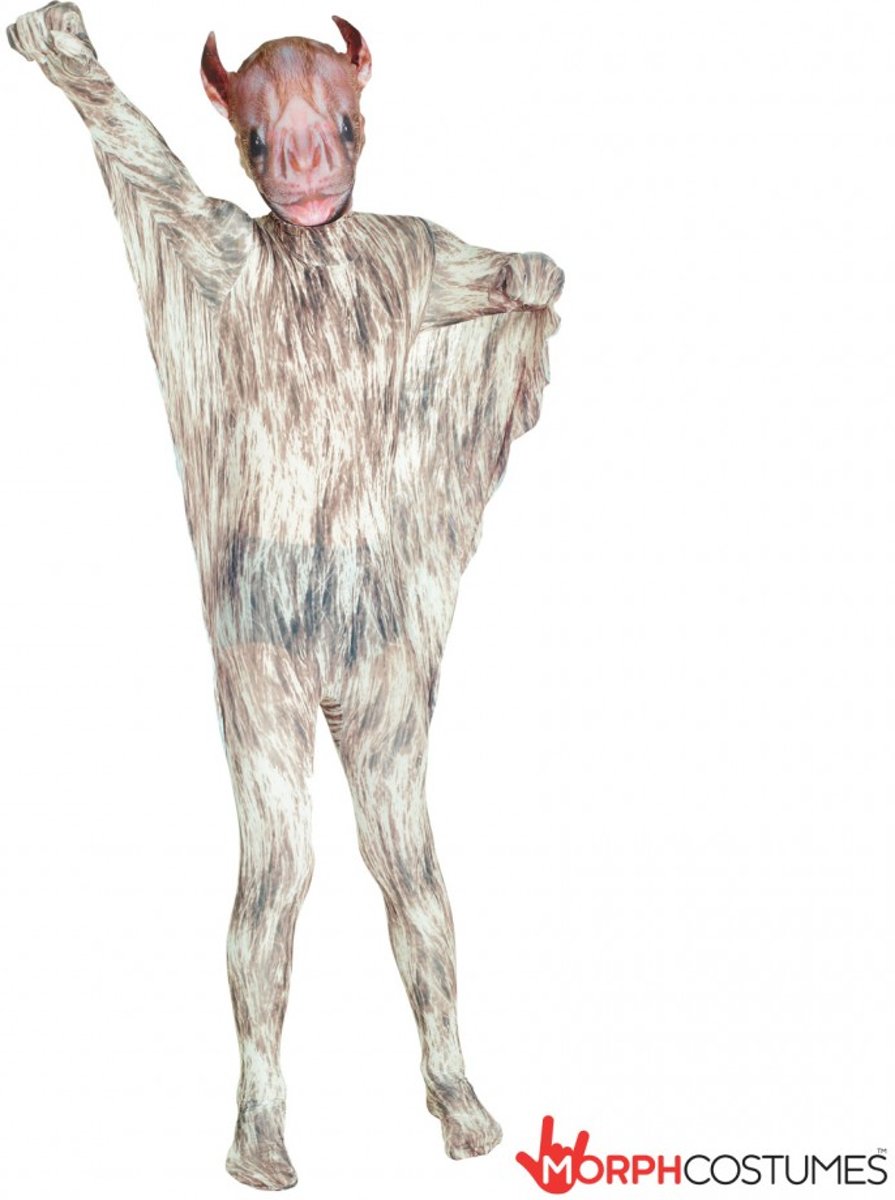 Morphsuits™ Vampire Bat Morphsuit Kids - SecondSkin - Verkleedkleding - 105/119 cm