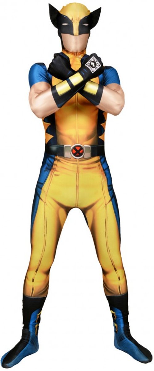 Morphsuits™ Wolverine Zapper - SecondSkin - Verkleedkleding - 135/150 cm