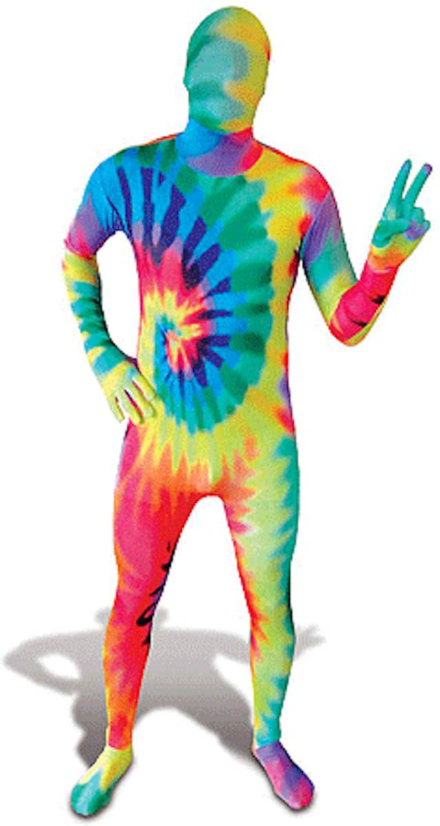 Originele morphsuit Tie-Dye print Xl (175-180 cm)