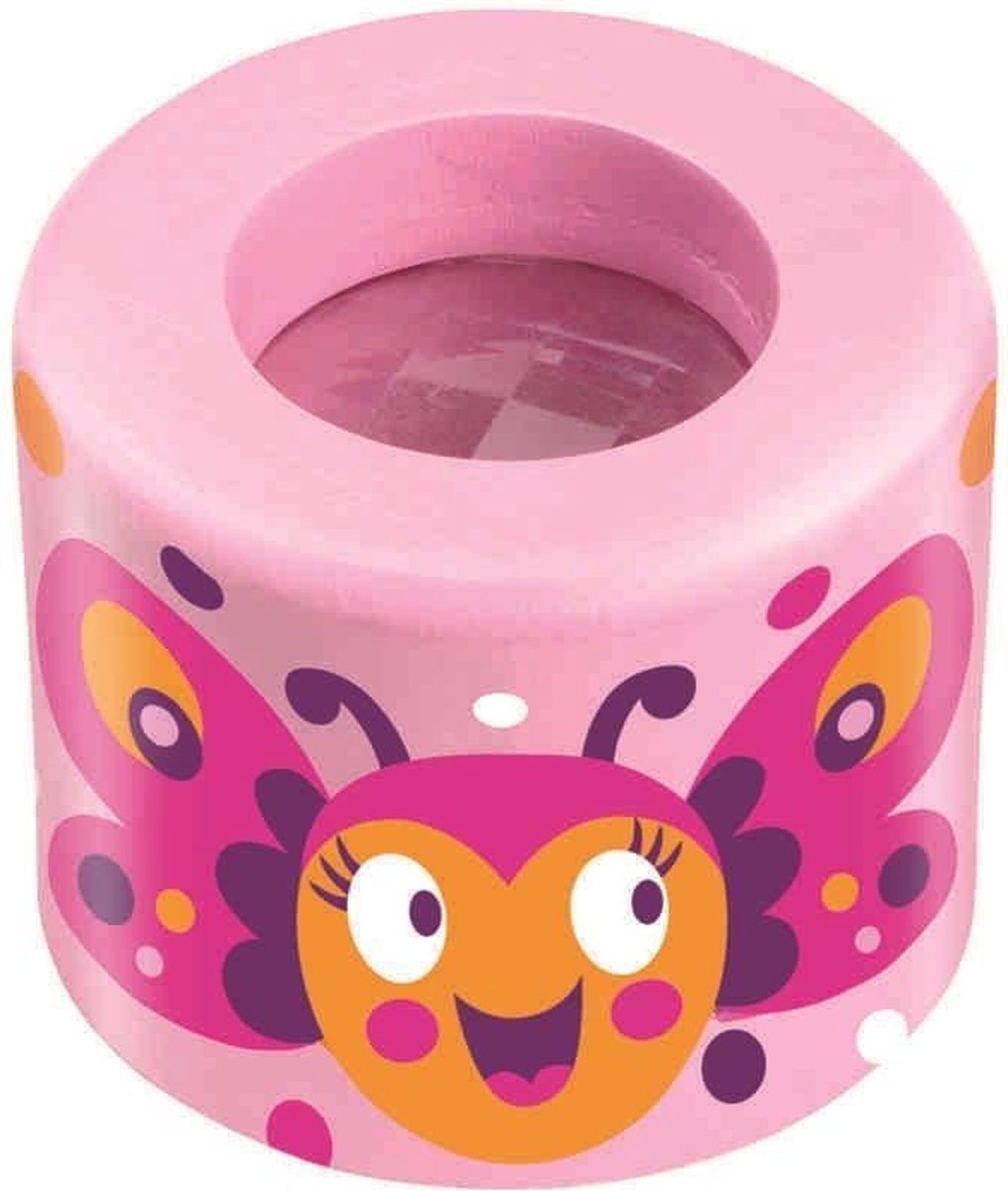 Moses Insectenkijker Prisma Junior 4.8 Cm X 3,8 Cm Hout Roze