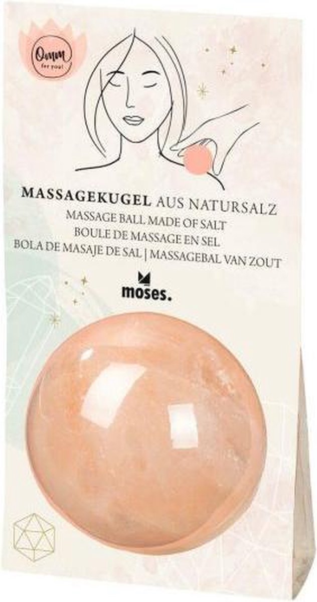 Moses Maak Je Eigen Massagebal Junior 5 Cm Zout Roze