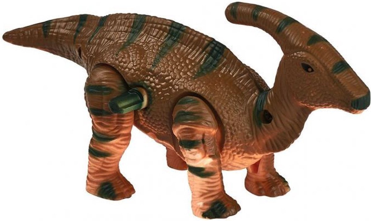 Moses Opwindfiguur Parasaurolophus Junior 13 X 11 Cm Bruin