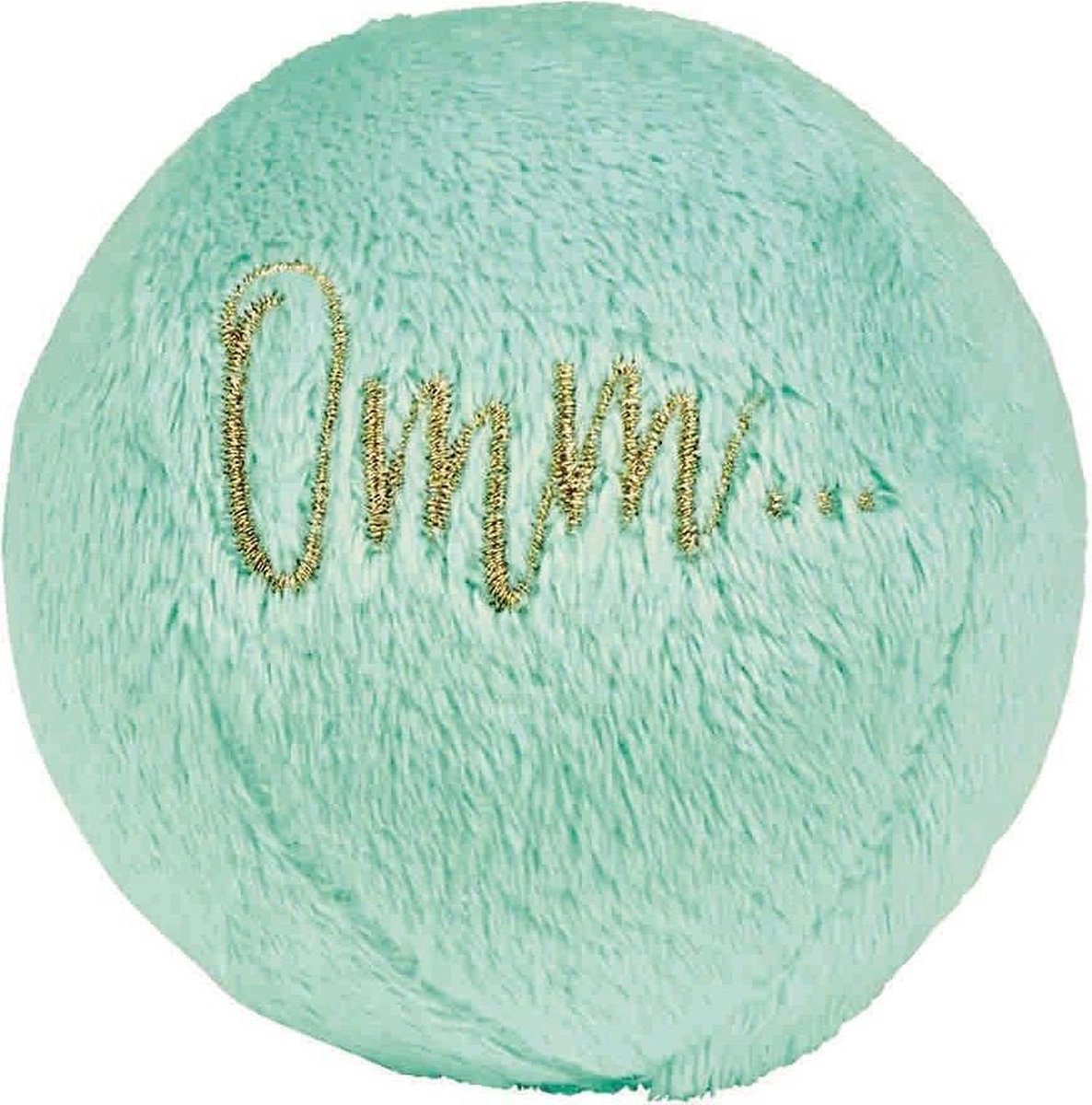 Moses Stressbal Omm For You 7 Cm Pluche Mintgroen