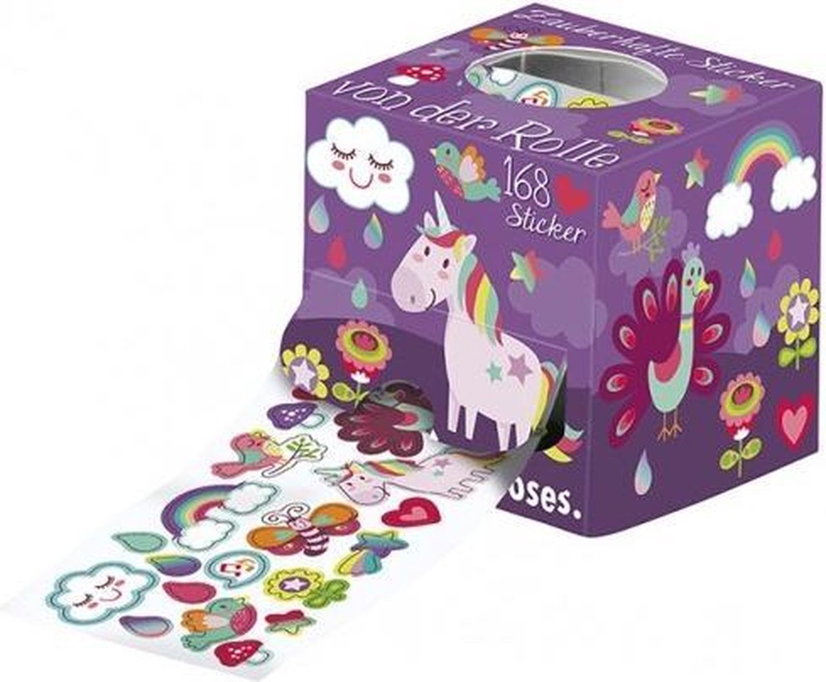 stickerrol Paarden 168 stuks