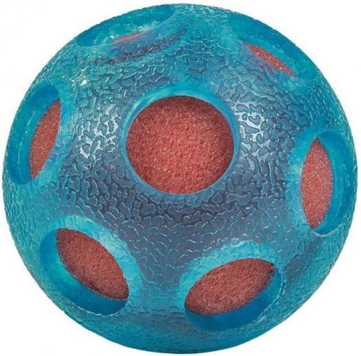 waterbal Bont junior 7 cm foam blauw/oranje