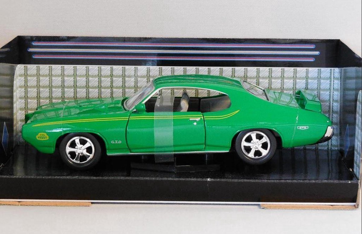 Pontiac GTO Judge 1969 1:24 Motor Max Groen