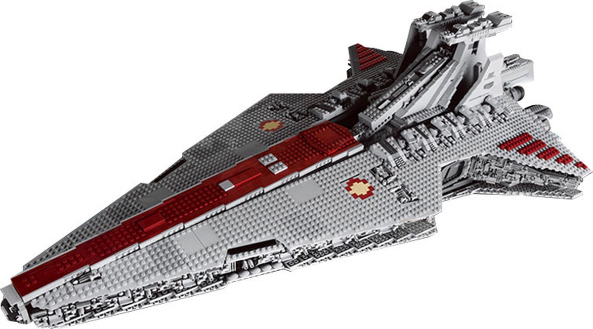 Mould king 21005 - MK Stars Venator-Class Republik Attack Cruiser 6685+ Bouwstenen