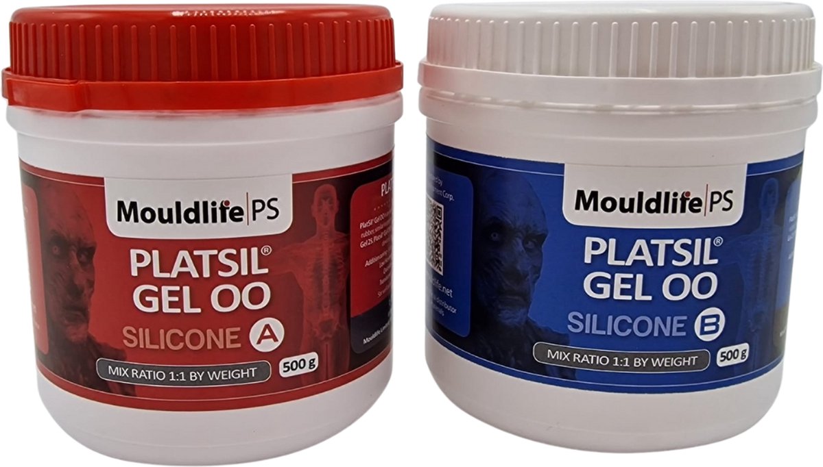 Mouldlife PlatSil Gel 00 Silicone (1kg)