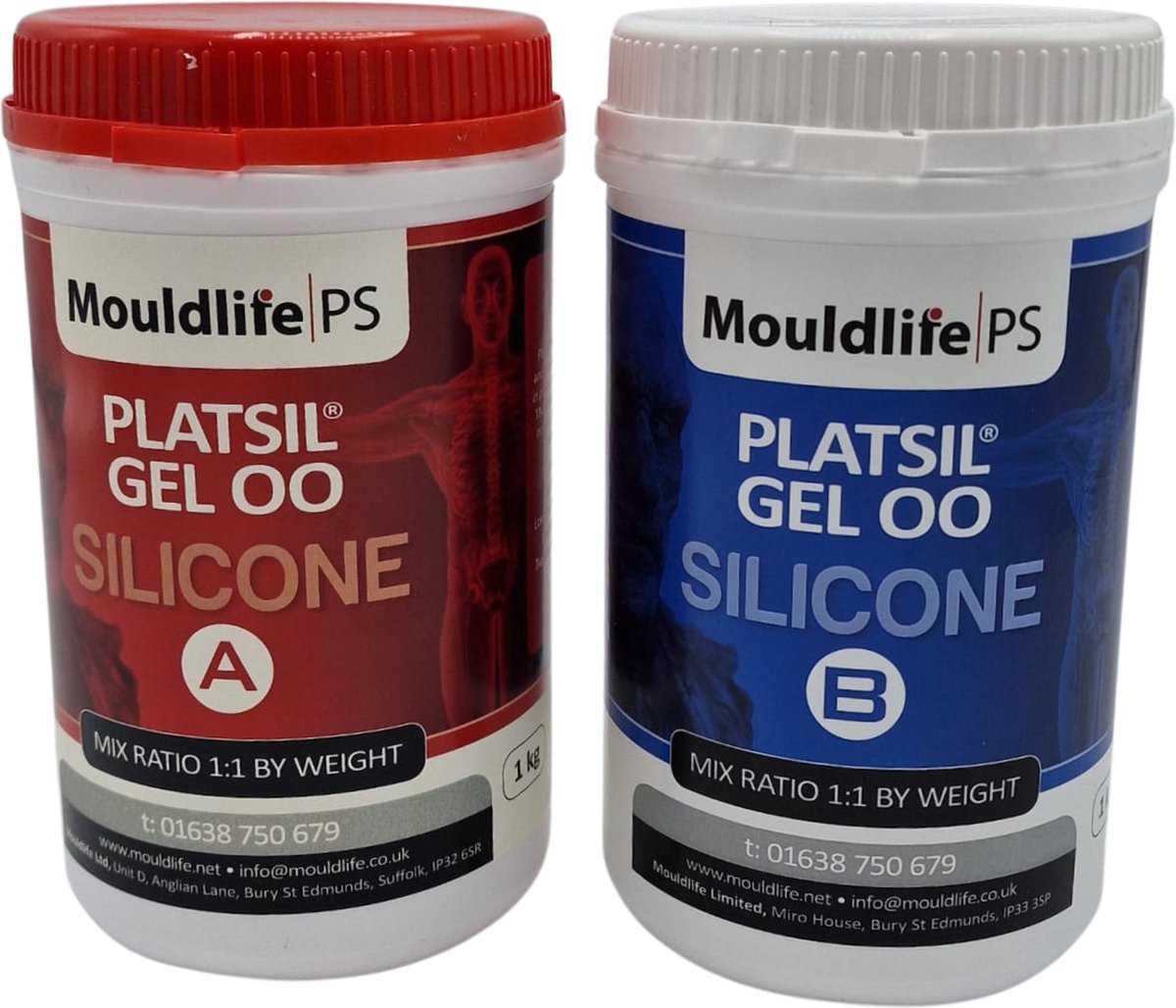 Mouldlife PlatSil Gel 00 Silicone (2kg)