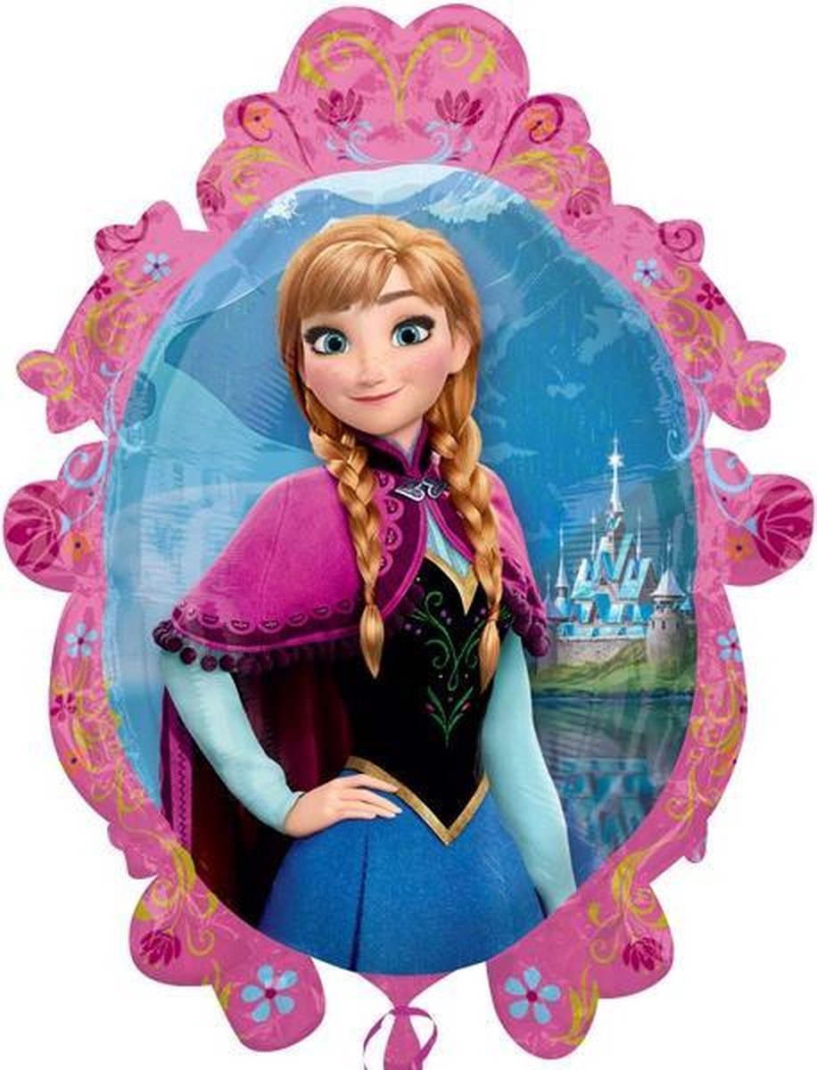 Helium Frozen folie Ballon - Ballonnen Verjaardag - Disney Princess - Elsa - Frozen 2 - 80 x 63 cm