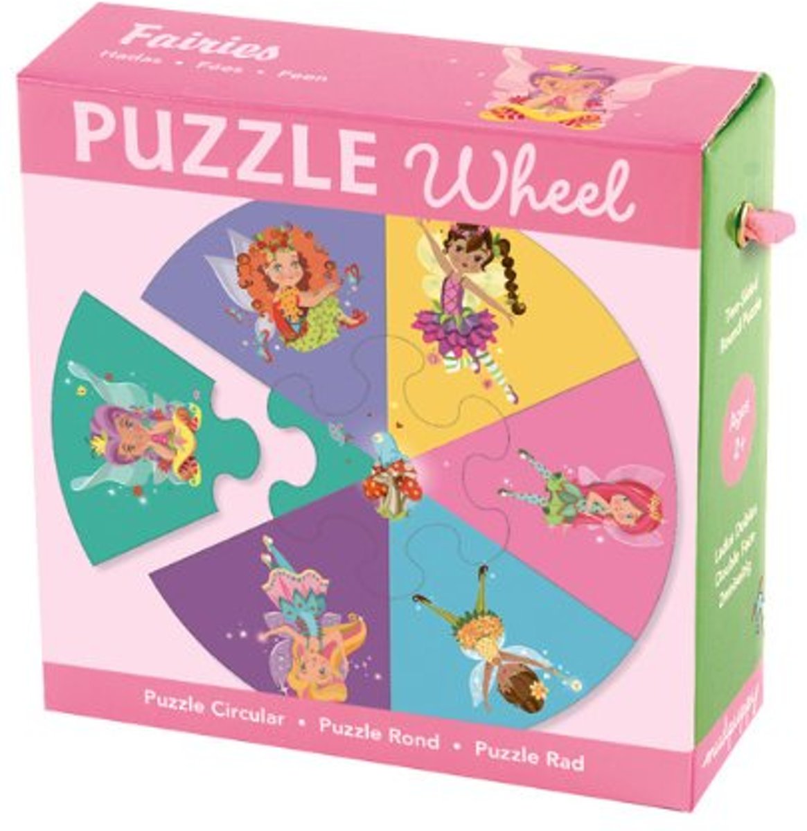 Fairies Puzzle Wheel