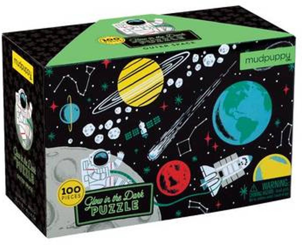 Outer Space Glow-In-The-Dark Puzzle