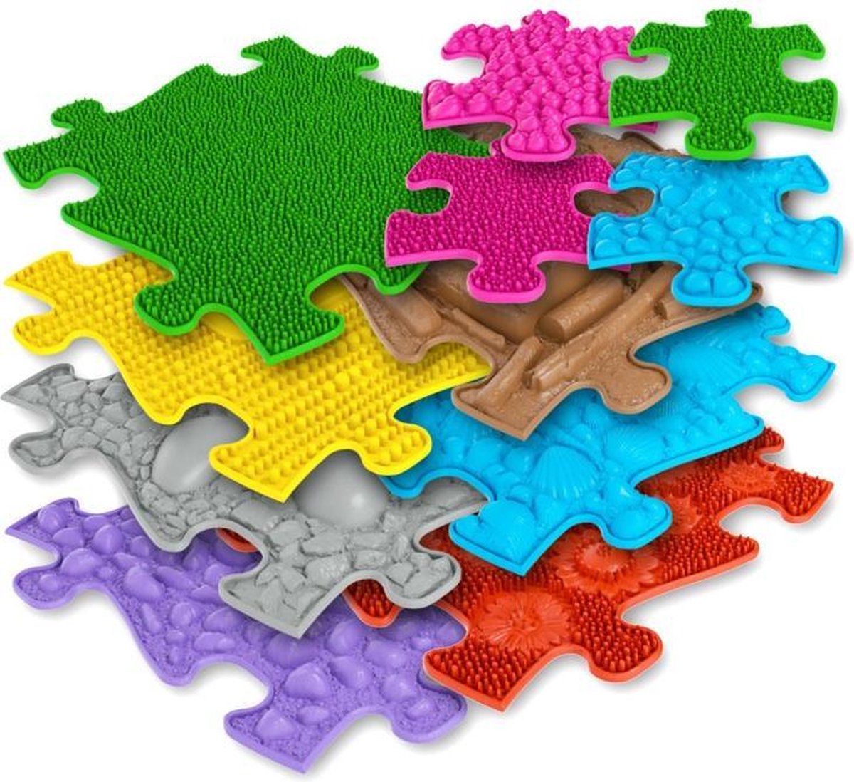   Sensorische Speelmatten, set van 11 (M2A)