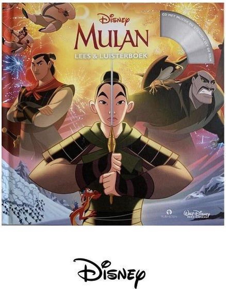 Disney Mulan - Lees & Luisterboek - Met CD