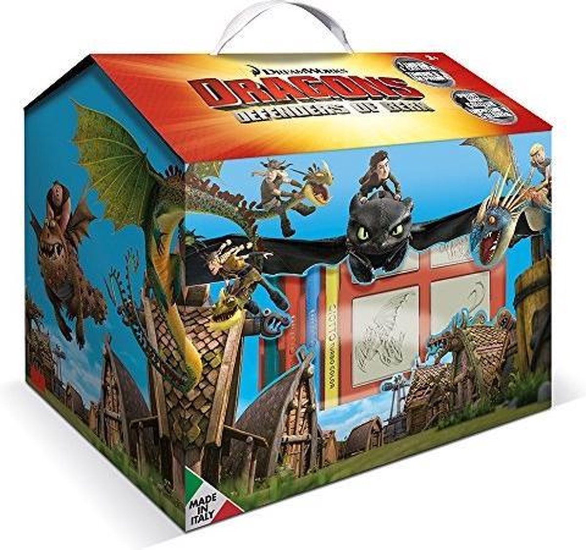   Kleurset Dragon Trainer 17-delig