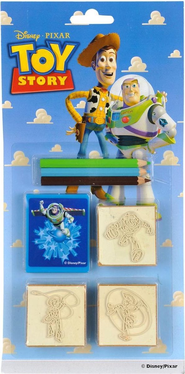   Kleurset Toy Story 7-delig Blauw