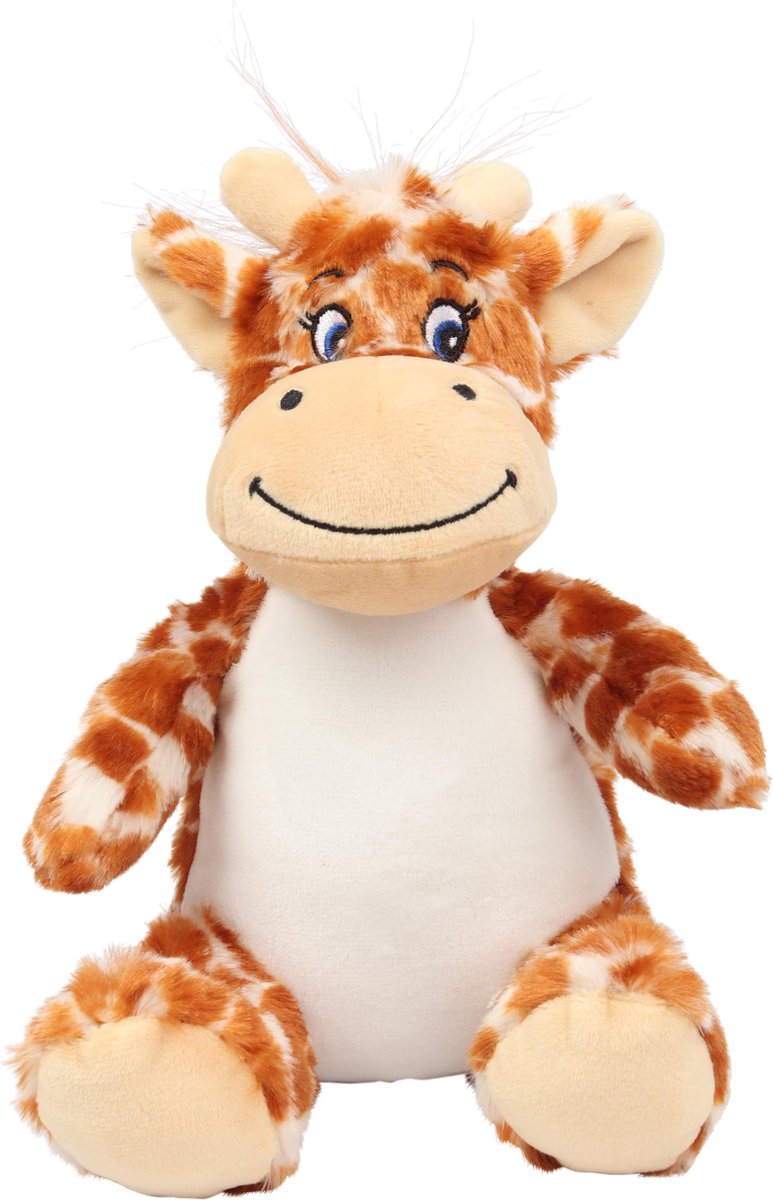 Knuffel giraffe - giraf Knuffel zacht - 26 CM - Slaapkamer dierentuin speelgoed Pluche - Verjaardag kinder safari jungle cadeau decoratie - baby knuffels babyshower geboorte versiering