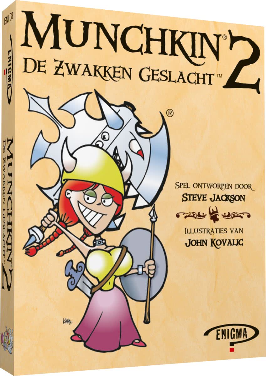 Munchkin 2 De zwakken geslacht - Kaartspel