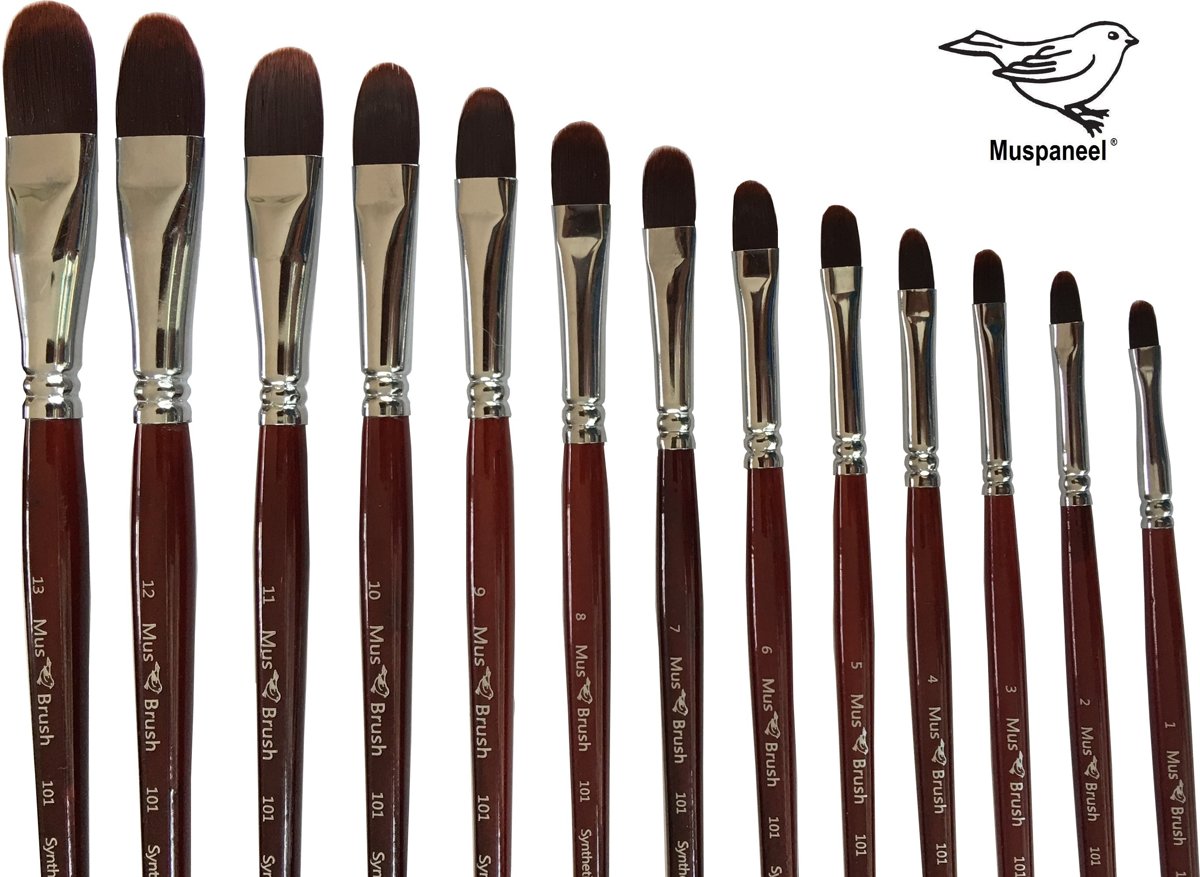 MusBrush kattentong set 13 delig