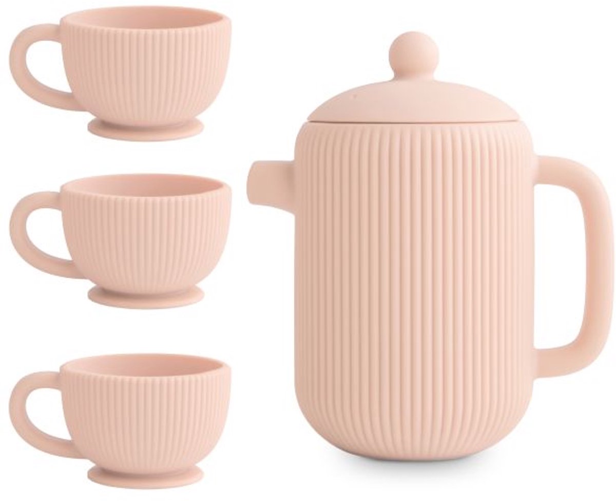   - Siliconen - Theeservies - Blush