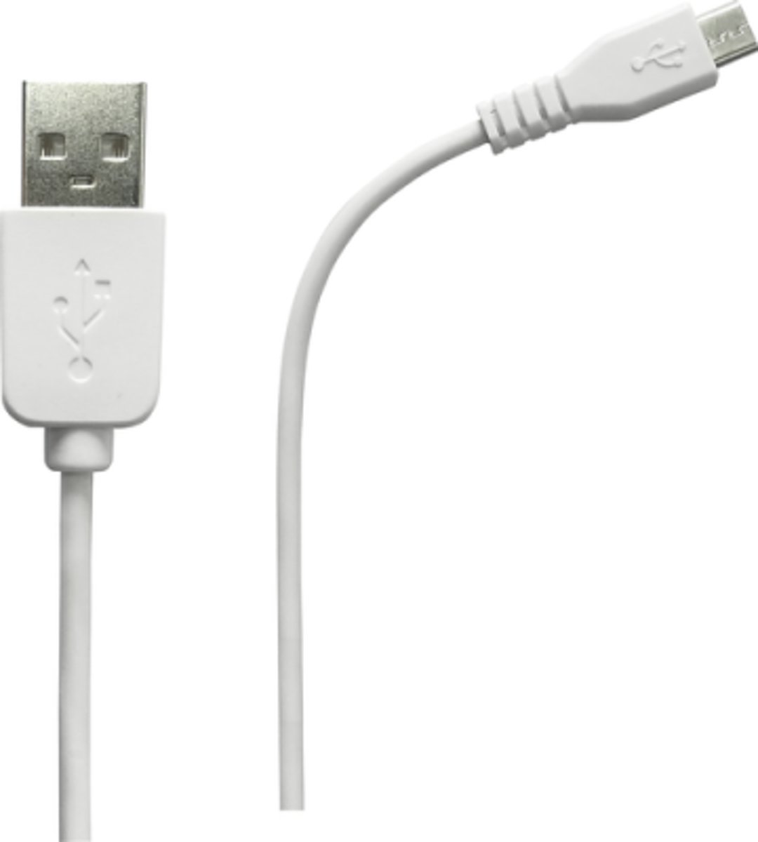 Musthavz (bulk) datacable micro USB (2 meter) - white