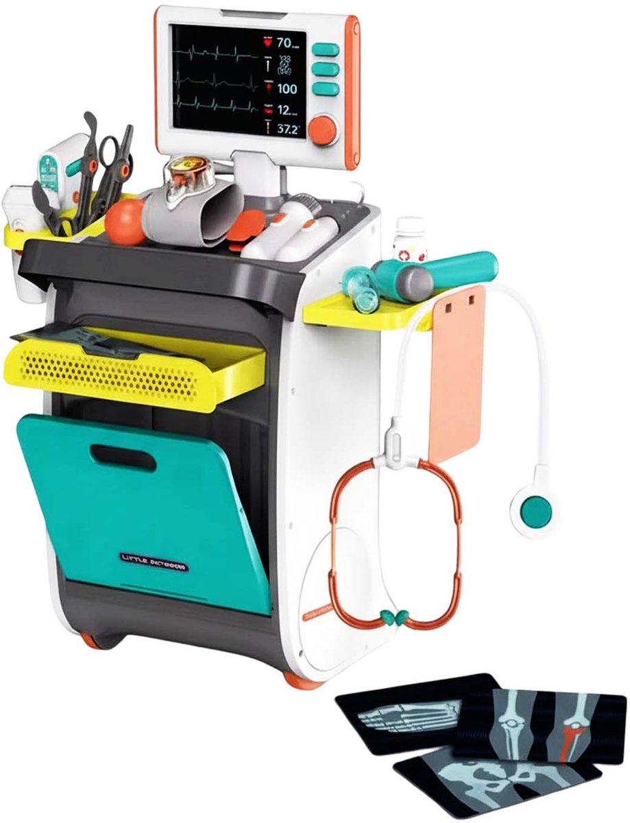   -Dokterset Speelgoed - Dokterskoffer - Dokter speelgoed - Stetoscoop Kinderen - Educatief speelgoed