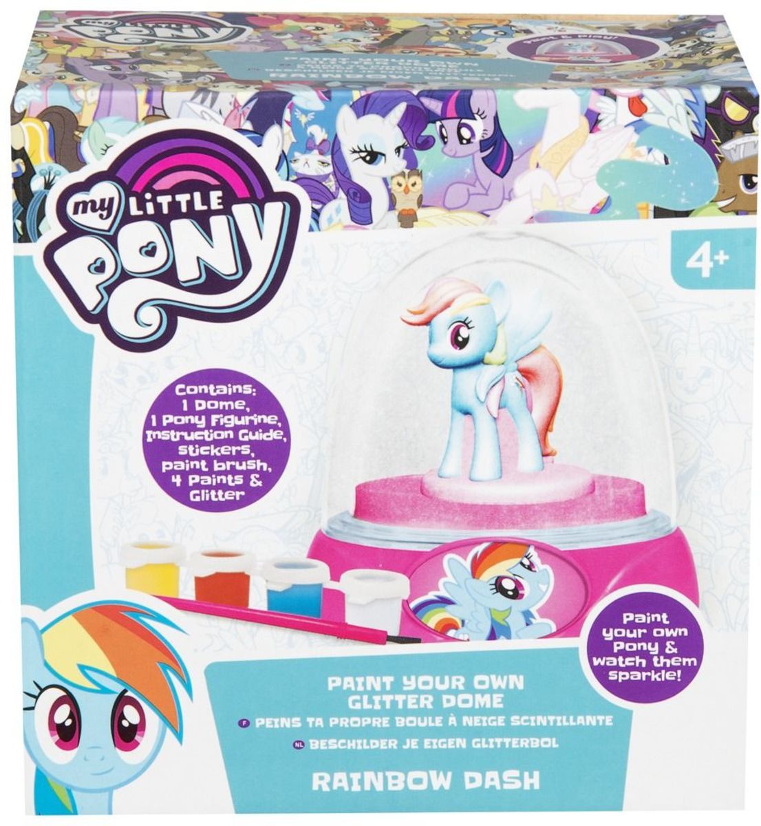 Glitter Bal My Litte Pony Rainbow Dash