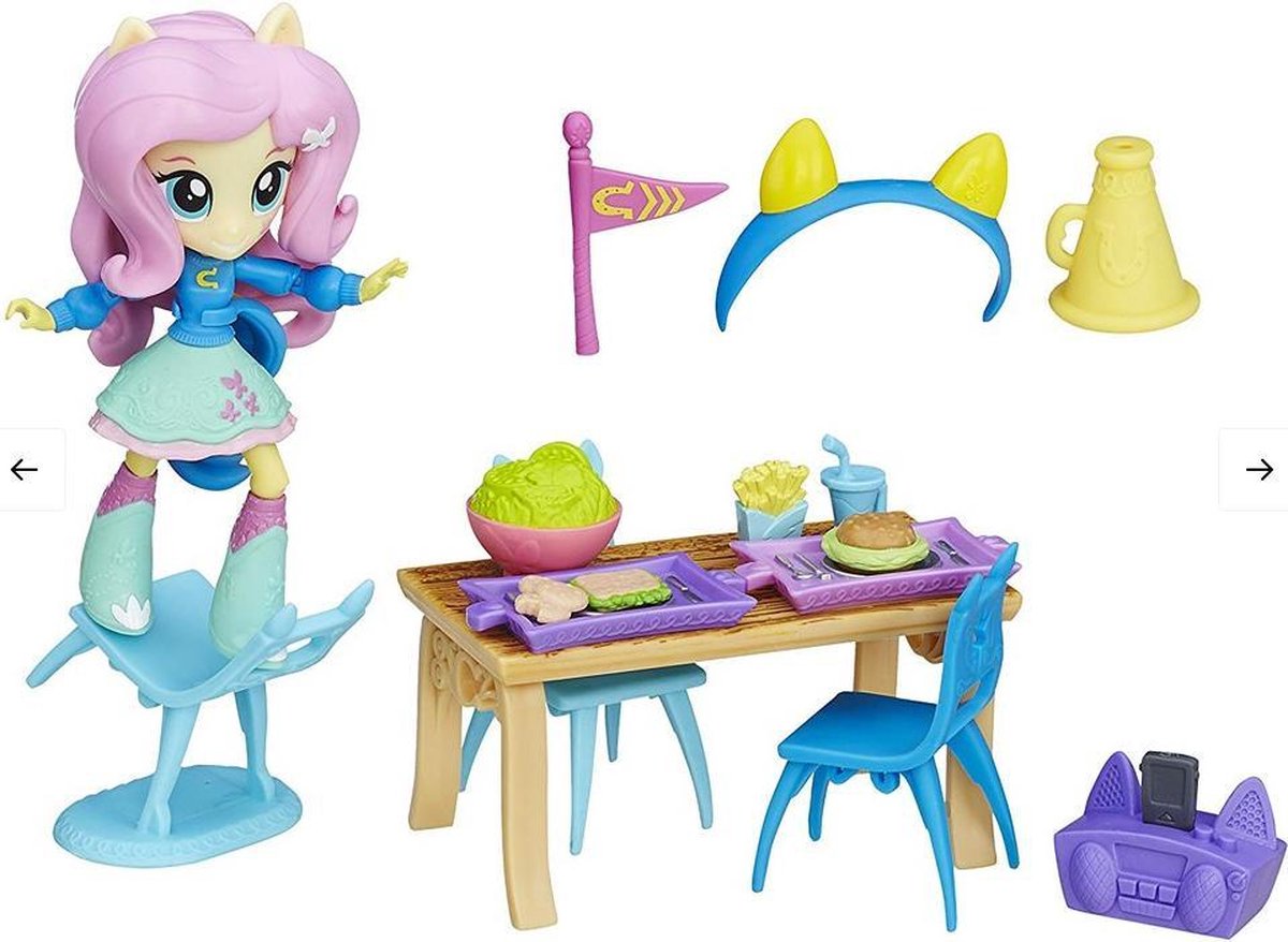 Hasbro - My Little Pony - Equestria Girls Minis - Fluttershy School Cafetaria Set