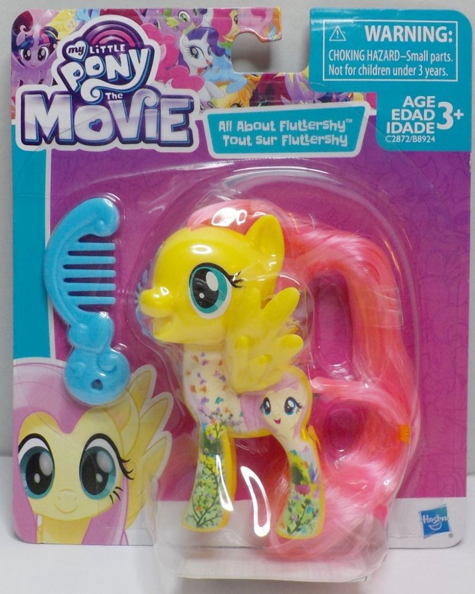 Hasbro - My Little Pony - Speelfiguur - All About Fluttershy - The Movie