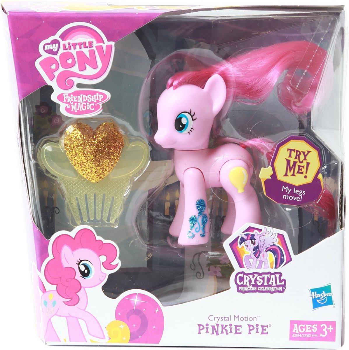 Hasbro - My Little Pony - Speelfiguur - Pinkie Pie - Crystal