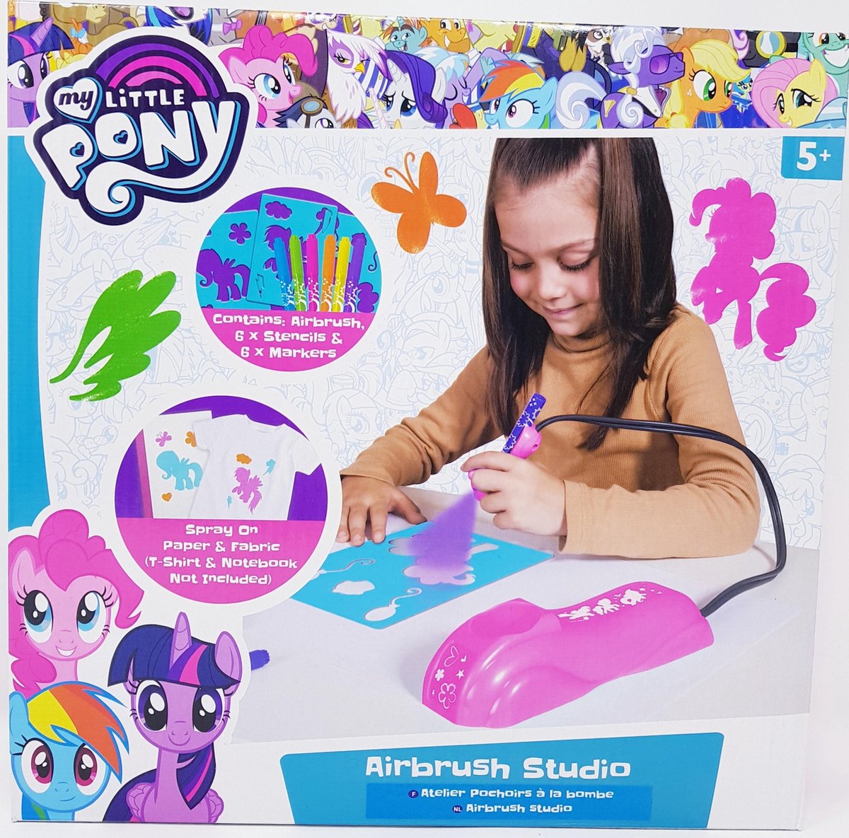 MY LITTLE PONY AIRBRUSH STUDIO - MAAK JE EIGEN KUNSTWERK