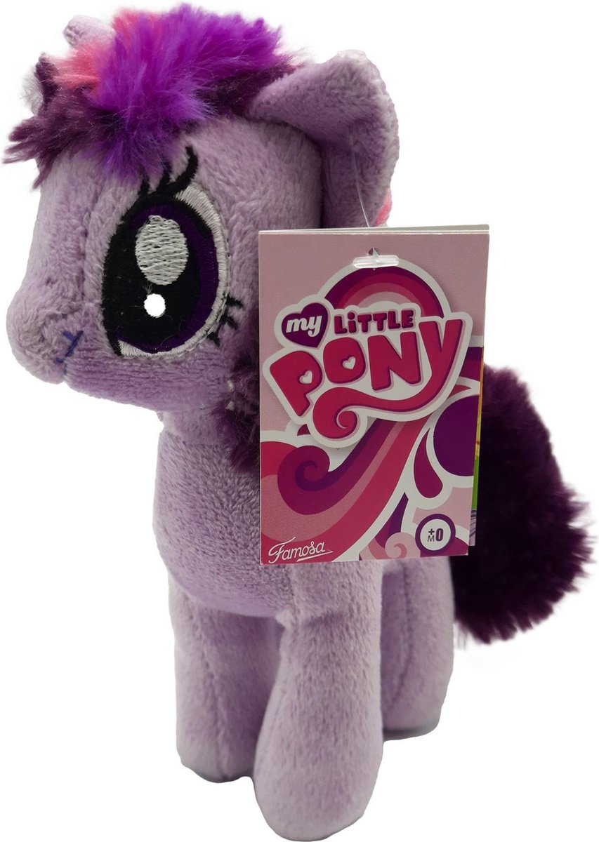 My Little Pony - Twilight Sparkle (paars) - Pluche Knuffel - 16 cm