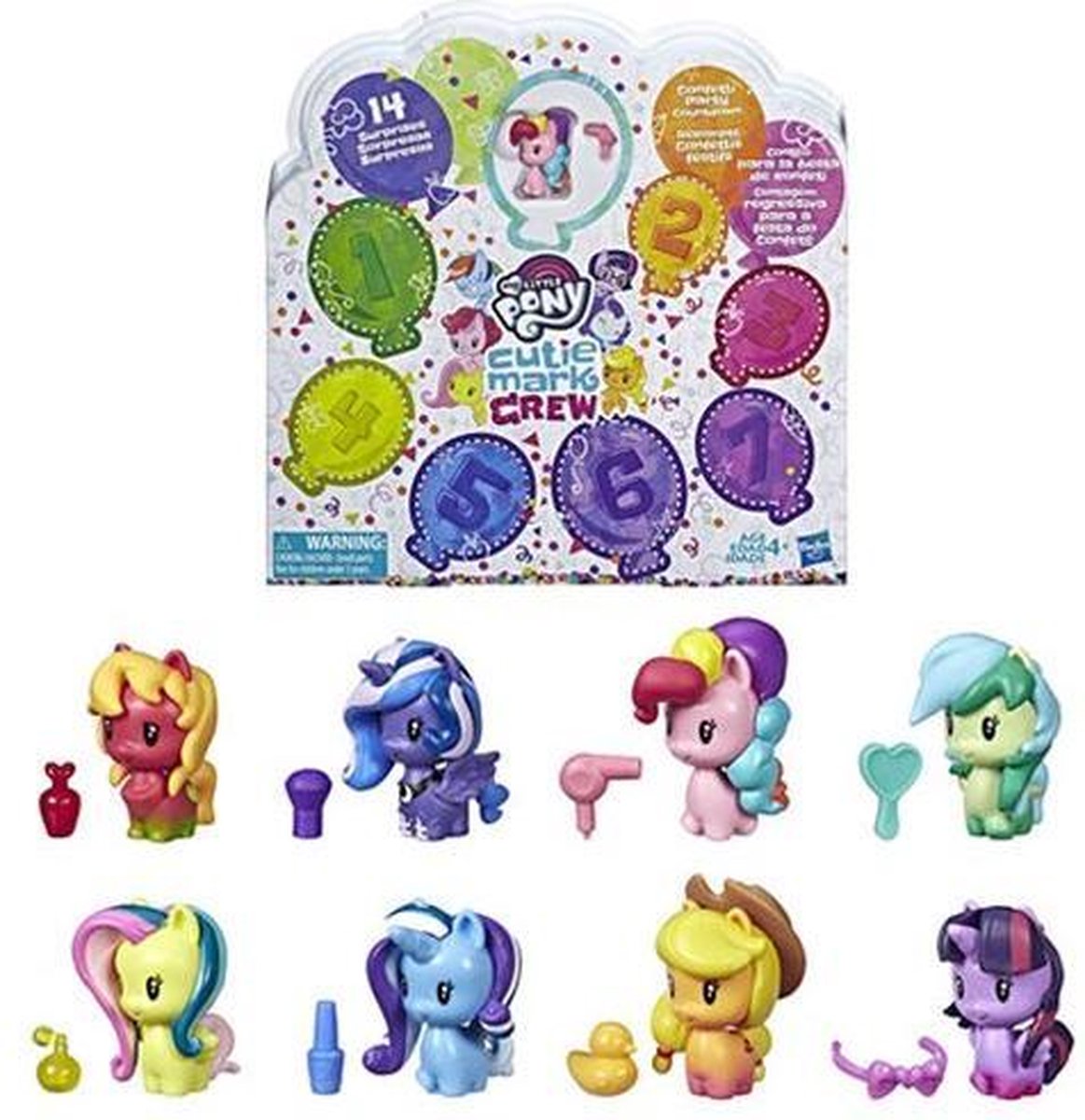 My Little Pony Confetti Party Countdown -  14 spannende verrassingen