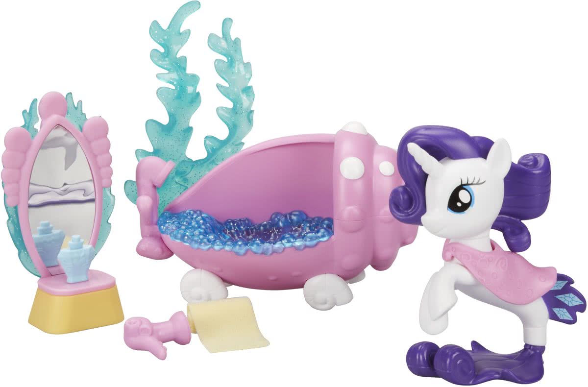 My Little Pony De Film Onder Water Scenes Rarity – 7,5 cm