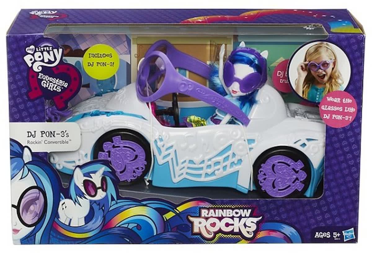 My Little Pony Equestria Girls DJ PON-3s Cabriolet