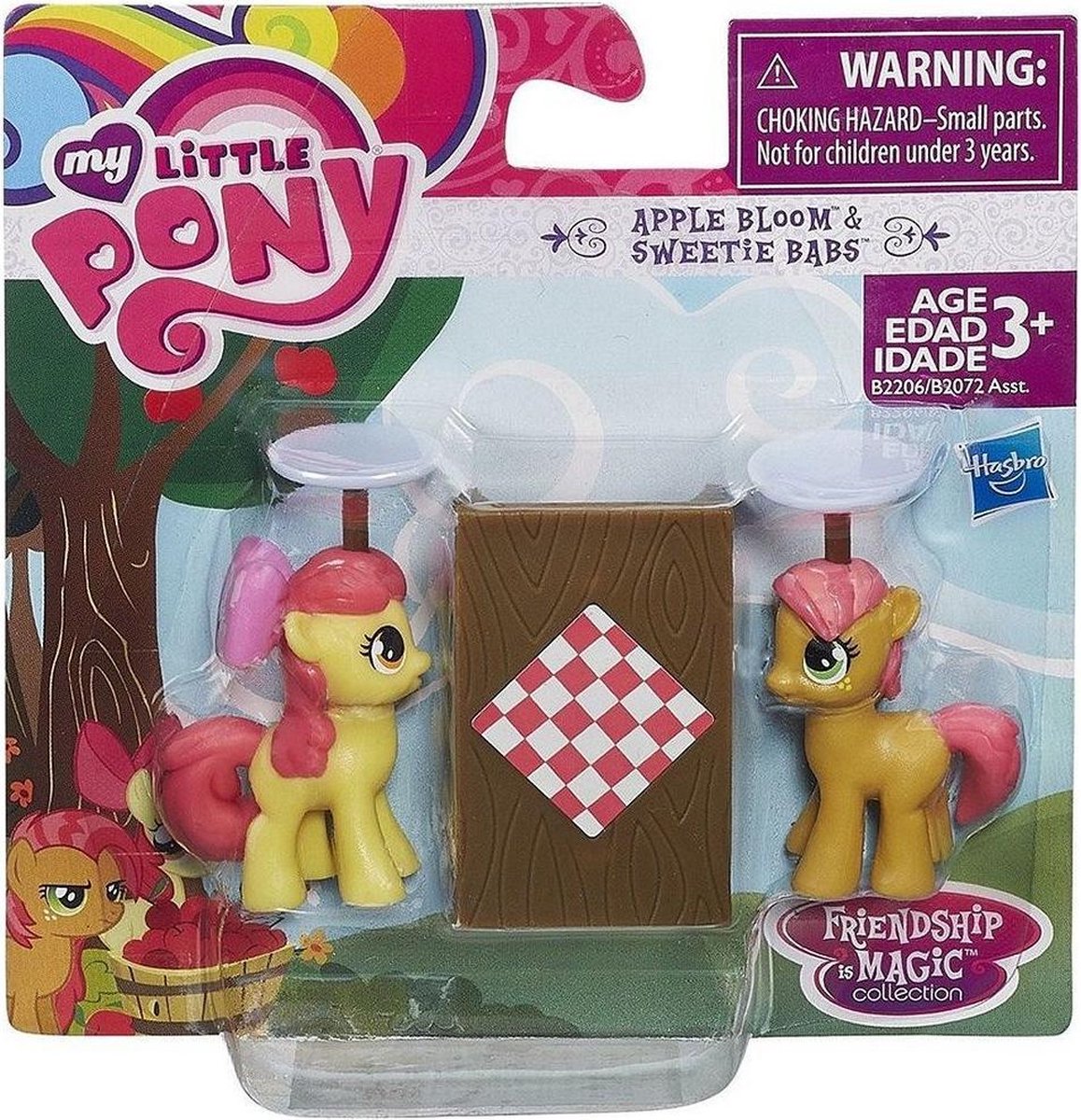 My Little Pony Friendship is Magic Set met 2 Ponys + 3 Accessoires Assorti