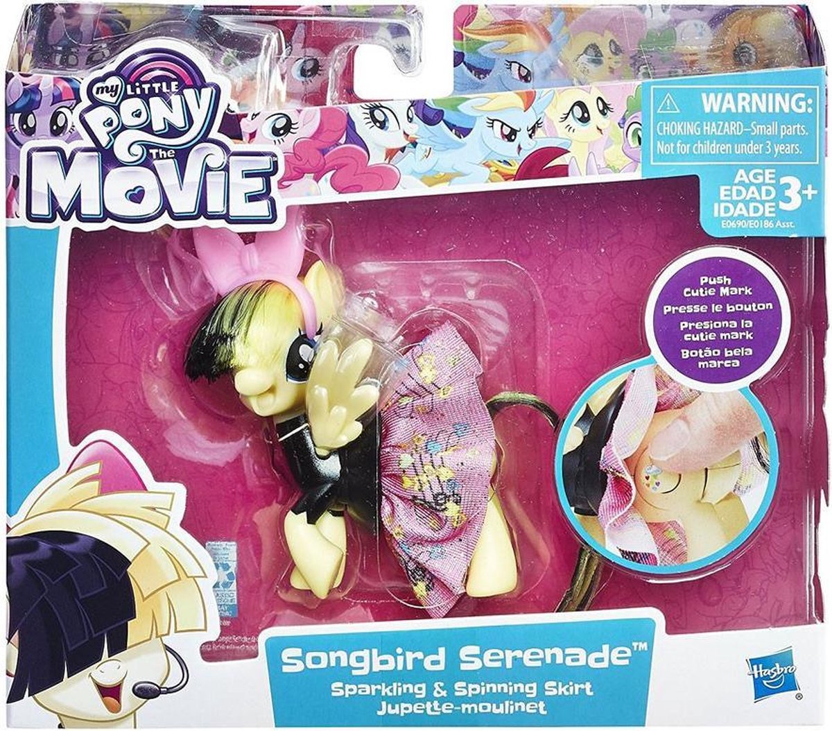 My Little Pony: The Movie Sparkling & Spinning Skirt Songbird Serenade