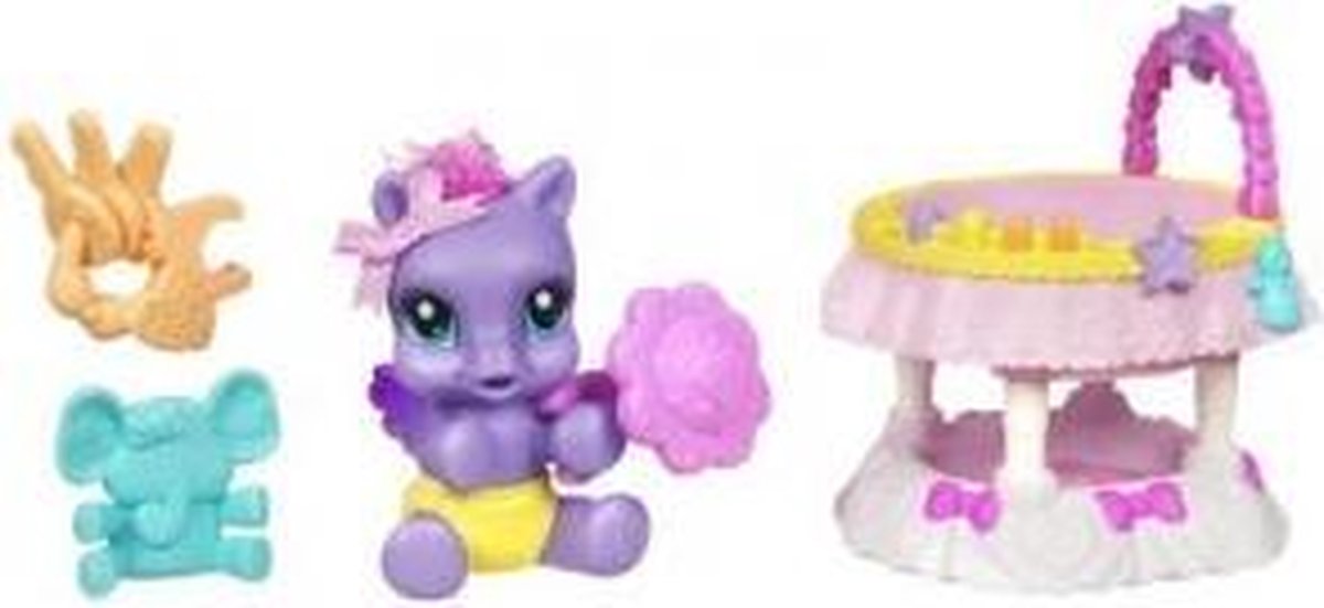 My little pony set starsong met wiegje