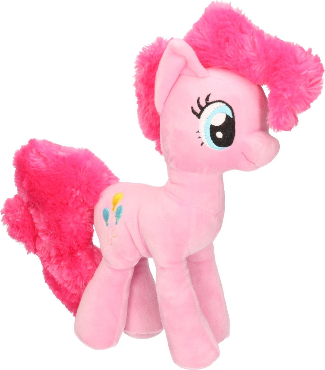 Pluche roze My Little Pony Pinkie Pie knuffel 30 cm speelgoed - Eenhoorn  - Cartoon knuffels - Speelgoed voor kinderen