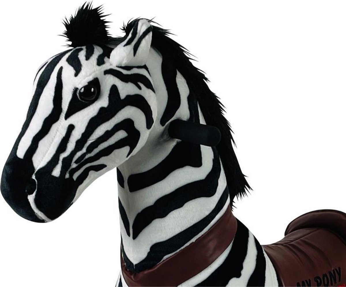 MY PONY, rijdend speelgoed zebra van ROLLZONE ®, 3 - 6 jaar (MP2001-S)