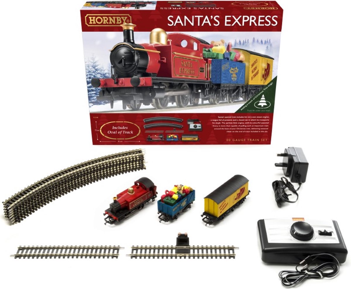 Santas Express ElektrischeTreinsset schaal 1:76My Village